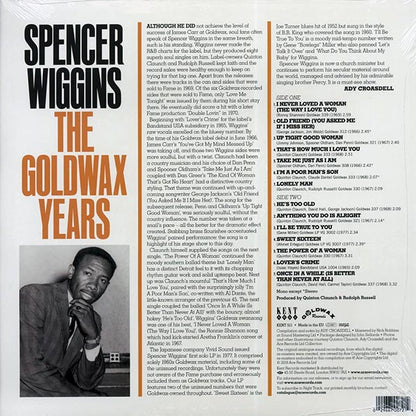 Spencer Wiggins - The Goldwax Years (LP)
