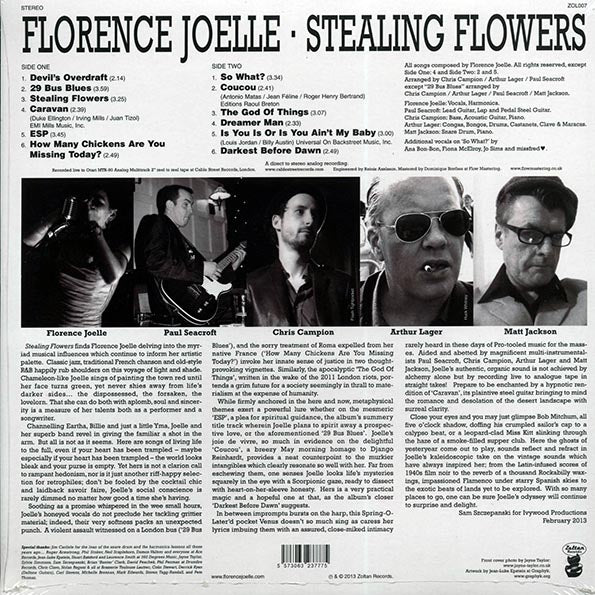 Florence Joelle - Stealing Flowers (LP) - PureSound Records