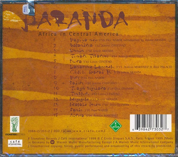 Various - Paranda: Africa In Central America (CD)