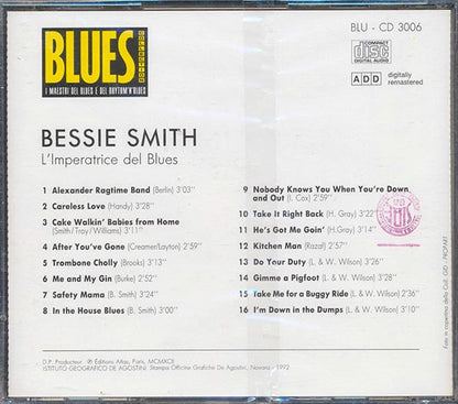 Bessie Smith - L'Imperatrice Del Blues (CD)
