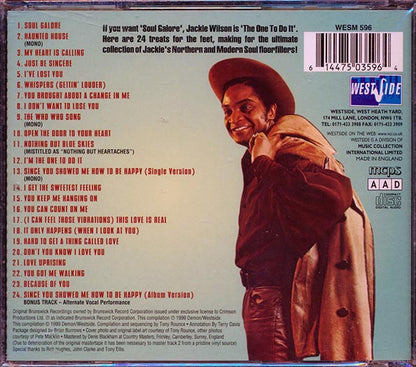 Jackie Wilson - Uptown And Upnorth (Fingersnappers, Floaters And Floorshakers) Original Brunswick Recordings (CD)