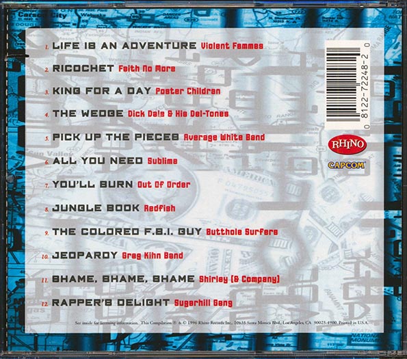 Violent Femmes, Sublime, Butthole Surfers, Sugarhill Gang, Etc. - Fox Hunt: Original Soundtrack (CD)