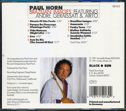 Paul Horn - Brazilian Images (CD)