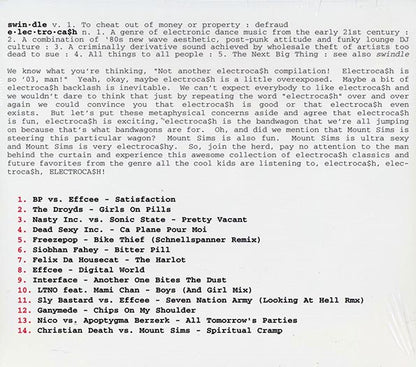 Mount Sims - The Great Electrocash Swindle: Non-Stop Mix By Mount Sims (CD)