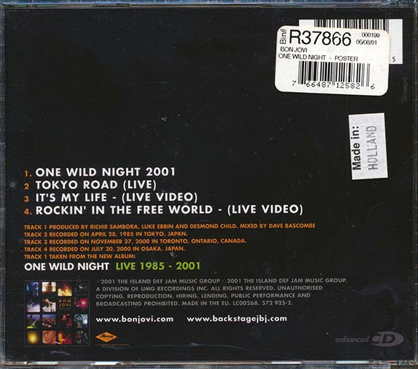 Bon Jovi - One Wild Night (CD)