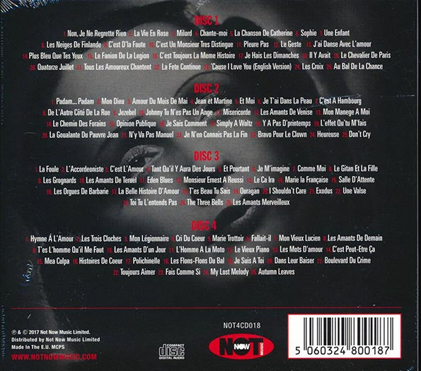 Edith Piaf - 100 Songs (100 tracks) (4xCD) (CD)