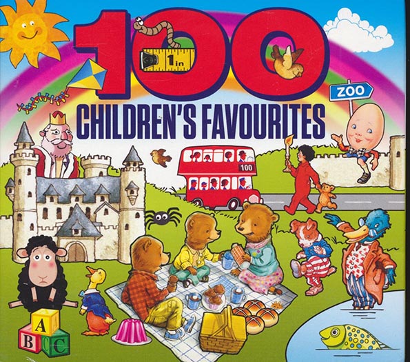 Various - 100 Children's Favourites (100 tracks) (4xCD) (CD)