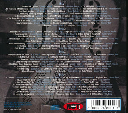 BB King, Muddy Waters, John Lee Hooker, Elmore James, Etc. - 100 Blues Classics (100 tracks) (4xCD) (CD)