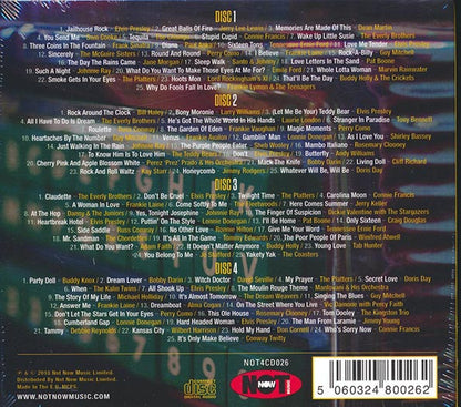 Elvis Presley, Dean Martin, Sam Cooke, The Everly Brothers, Etc. - 100 No. 1 Hits Of The '50s (100 tracks) (4xCD) (CD)