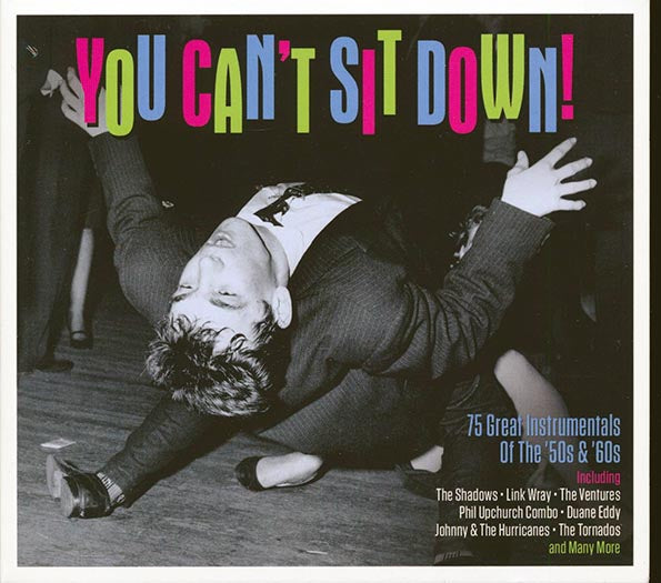 Link Wray, The Ventures, The Shadows, The Tornadoes, Etc. - You Just Can't Sit Down! 75 Instrumentals Of The '50s & '60s (75 tracks) (3xCD) (CD)