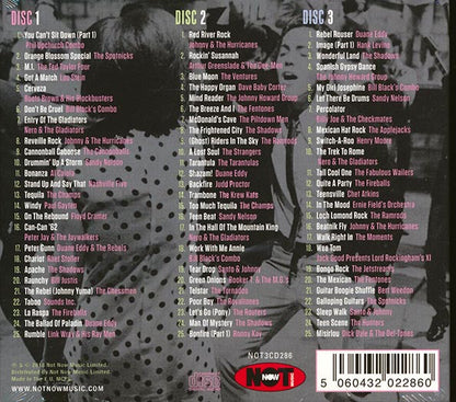 Link Wray, The Ventures, The Shadows, The Tornadoes, Etc. - You Just Can't Sit Down! 75 Instrumentals Of The '50s & '60s (75 tracks) (3xCD) (CD)