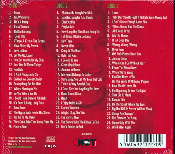 Peggy Lee - Greatest Hits (75 tracks) (3xCD) (CD)