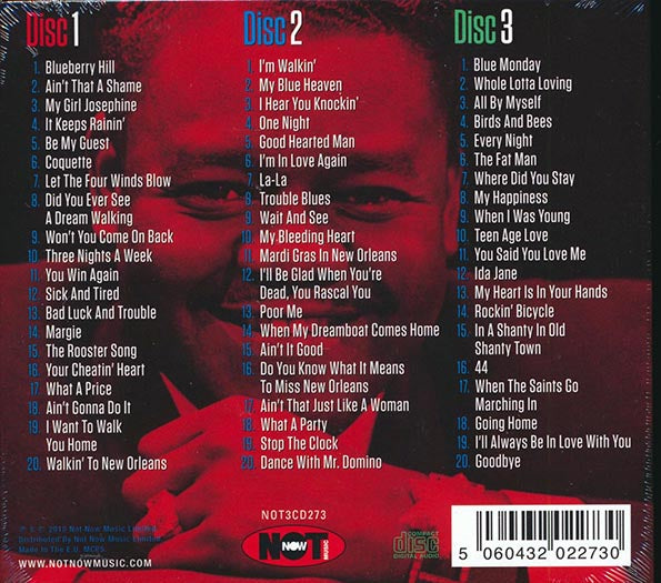 Fats Domino - The Very Best Of Fats Domino (60 tracks) (3xCD) (CD)