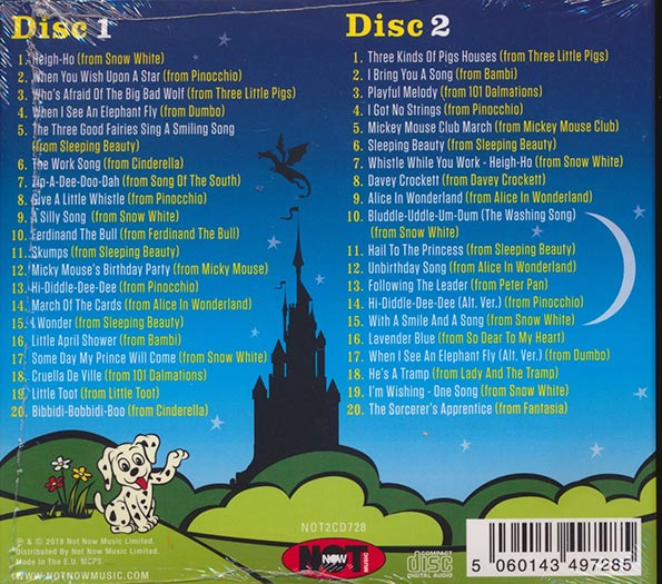 Various - Classic Children's Film Songs (40 tracks) (CD)