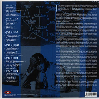 John Lee Hooker - Boom Boom: Blues Masterworks (3xLP) (LP) - PureSound Records