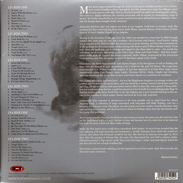 Etta James - The Platinum Collection (3xLP) (LP) - PureSound Records