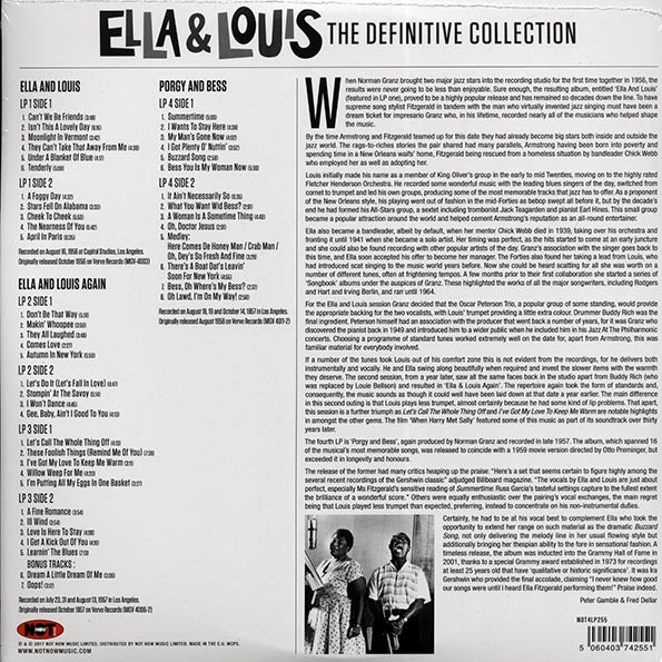Ella Fitzgerald, Louis Armstrong - The Definitive Collection (LP) - PureSound Records