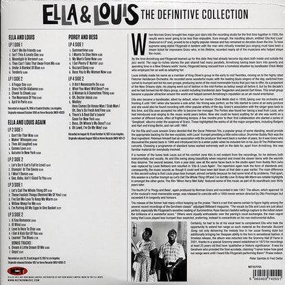 Ella Fitzgerald, Louis Armstrong - The Definitive Collection (LP) - PureSound Records