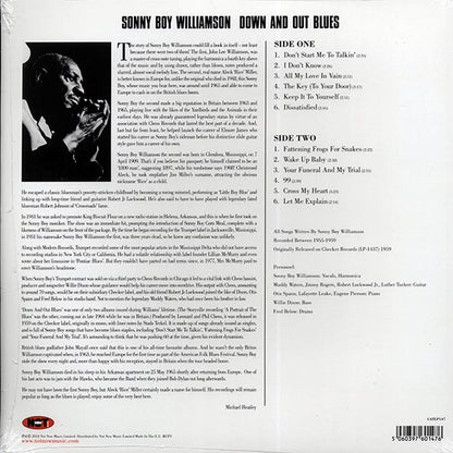 Sonny Boy Williamson - Down And Out Blues (LP)