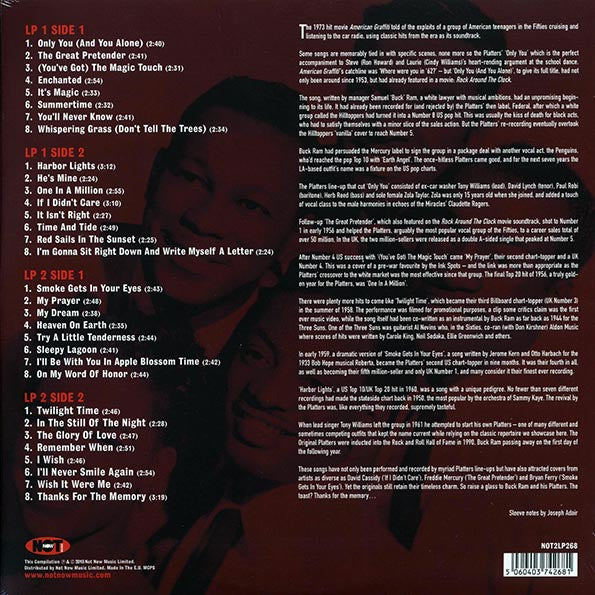 The Platters - The Ultimate Collection (2xLP) (LP)