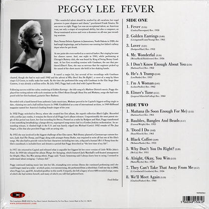 Peggy Lee - Fever (180g) (LP) - PureSound Records