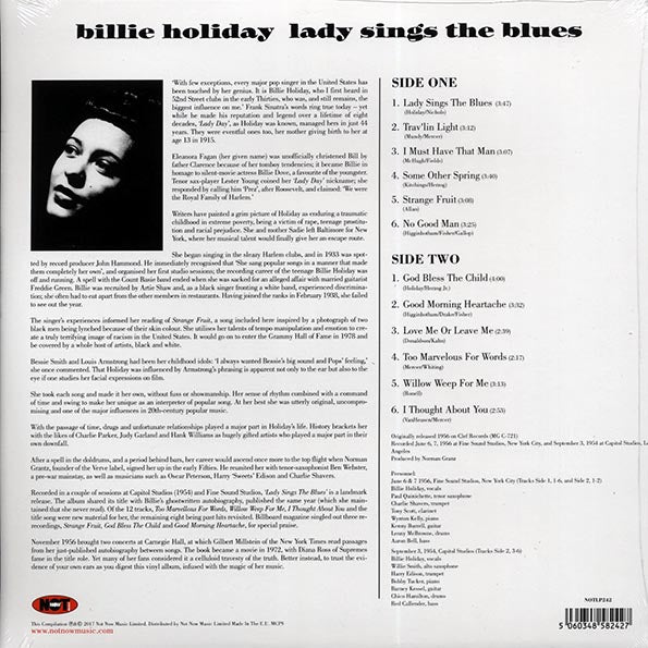 Billie Holiday - Lady Sings The Blues (180g) (LP) - PureSound Records