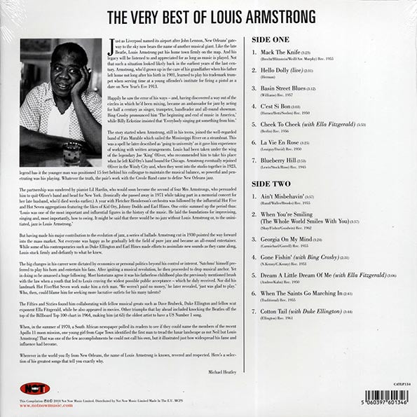 Louis Armstrong - The Very Best Of Louis Armstrong (LP) - PureSound Records