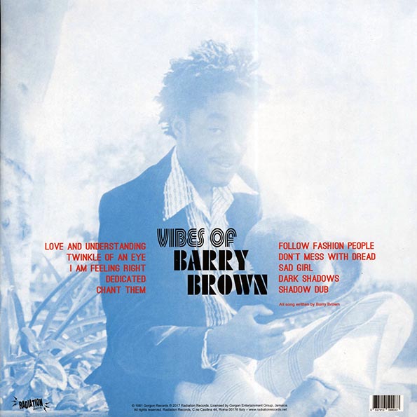 Barry Brown - Vibes Of Barry Brown (LP) - PureSound Records