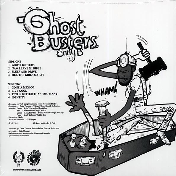 Early B - Ghost Busters (LP) - PureSound Records