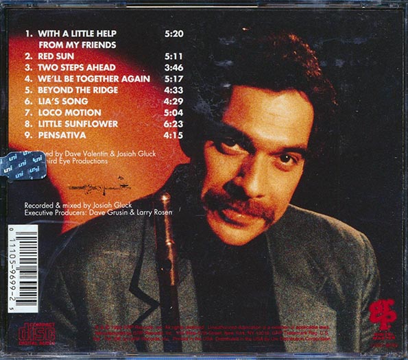 Dave Valentin - Red Sun (CD)
