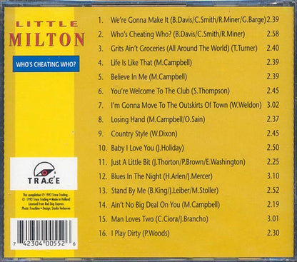 Little Milton - The World Of Little Milton/Who's Cheating Who? (CD)