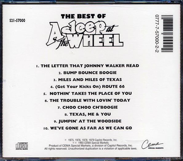 Asleep At The Wheel - The Best Of Asleep At The Wheel (CD)