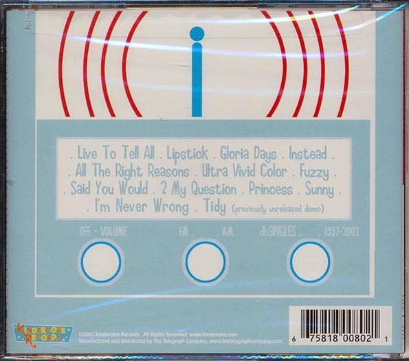 Dressy Bessy - Dressy Bessy: Singles 1997-2002 (CD)
