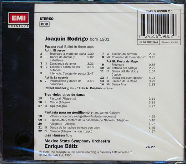 Rodrigo - Orchestral Works 1 (CD)