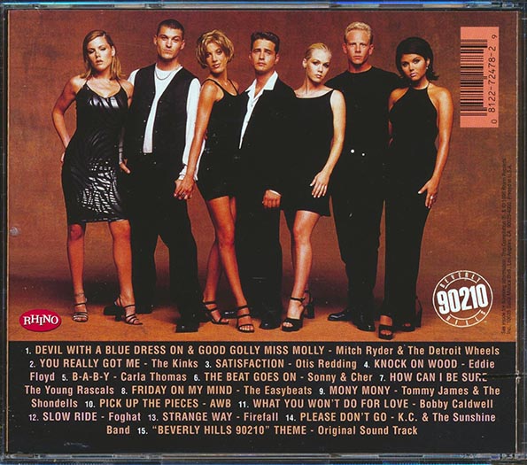 Firefall, The Kinks, Foghat, Eddie Floyd, Etc. - Beverly Hills 90210: Songs From The Peach Pit (CD)