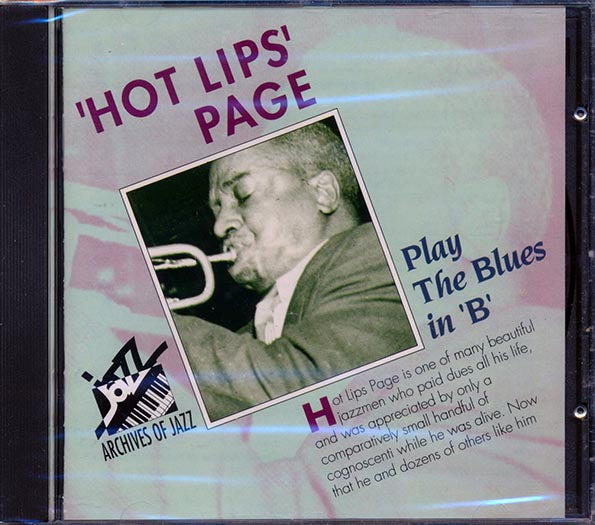 Hot Lips Page - Play The Blues In 'B' (CD)