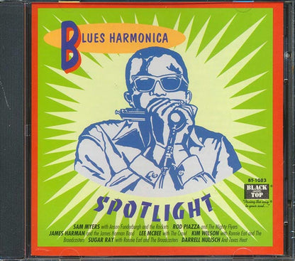 Rod Piazza & The Mighty Flyers, Sam Myers & Anson Funderburgh, Etc. - Blues Harmonica Spotlight (CD)