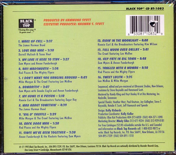 Rod Piazza & The Mighty Flyers, Sam Myers & Anson Funderburgh, Etc. - Blues Harmonica Spotlight (CD)
