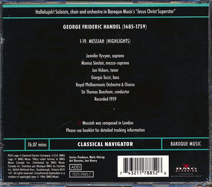 George Frideric Handel - Messiah (CD)