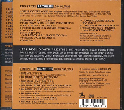 John Coltrane - Profiles (2xCD) (24-bit mastering) (CD)