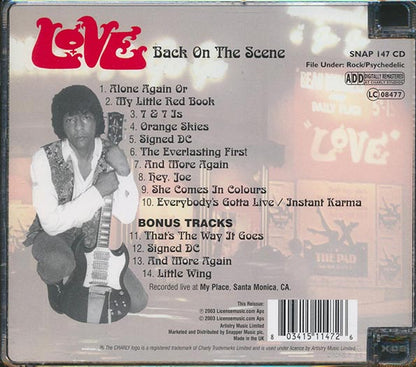 Love - Back On The Scene (CD)