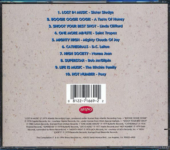 Sister Sledge, Foxy, A Taste Of Honey, Etc. - Disco Hits Volume 6 (CD)