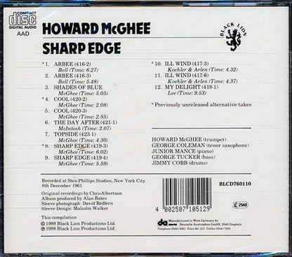 Howard McGhee - Sharp Edge (CD)