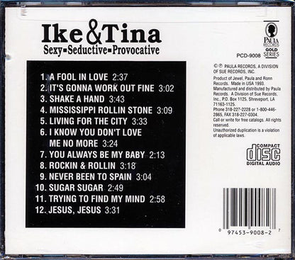 Ike & Tina Turner - Sexy, Sedective, Provocative (CD)