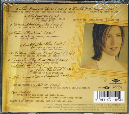 Kathy Mattea - The Innocent Years (CD)
