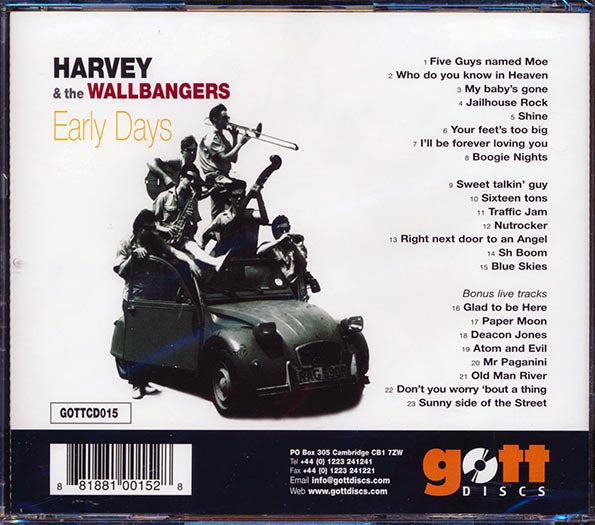 Harvey & The Wallbangers - Early Days (CD)