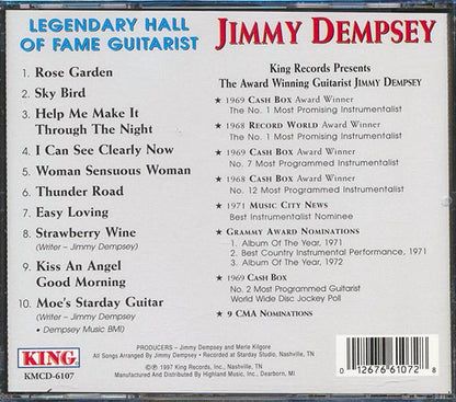 Jimmy Dempsey - Legendary Hall Of Fame Guitarist (CD)