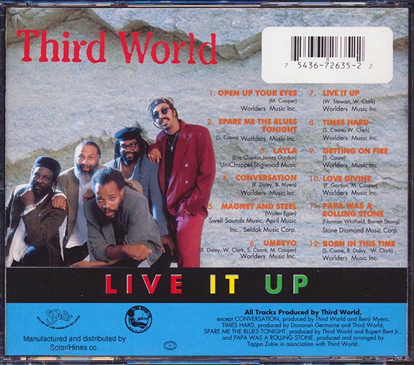 Third World - Live It Up (CD)