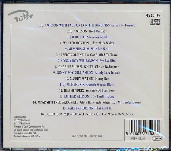 Jimi Hendrix, Memphis Slim, Muddy Waters, Etc. - Rockin' The Blues (CD)