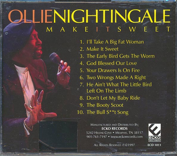 Ollie Nightingale - Make It Sweet (CD)